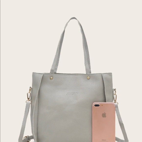 ‫Pebble Detail Tote Bag 4Pcs - Picture 4 of 4